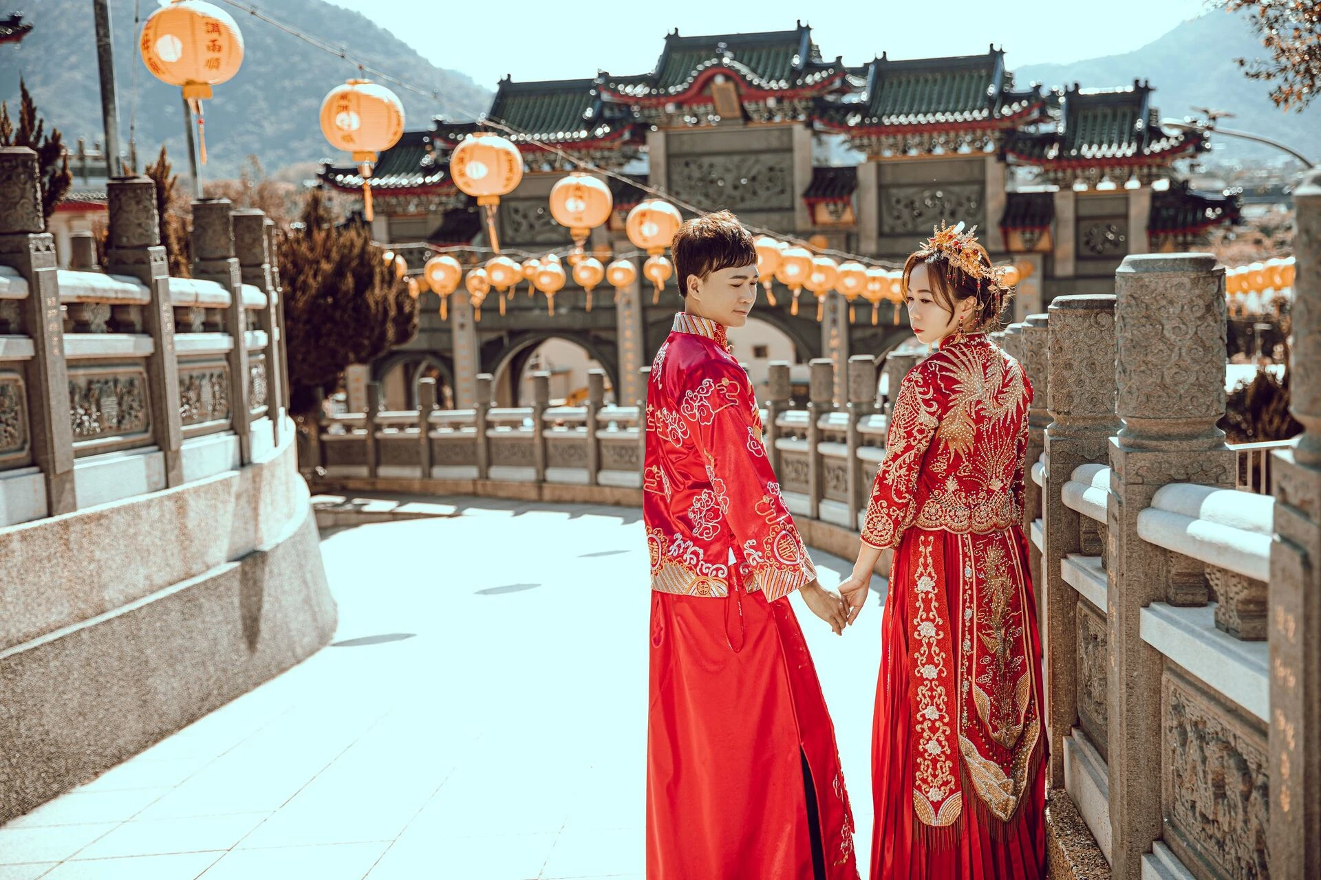 中式婚紗照8